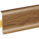 Плінтус пластиковий Cezar Premium Горіх Afrykański Матовий