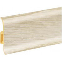 Плінтус пластиковий Cezar Premium Ясен Baltimore Матовий