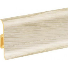 Плінтус пластиковий Cezar Premium Ясен Baltimore Матовий