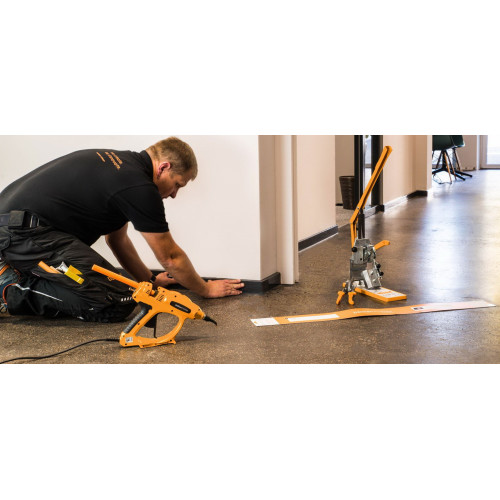 Плінтус МДФ Dollken Cubu flex 40 мм 5012 (1013) Білий