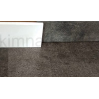 Плінтус ламінований білий МДФ 1682