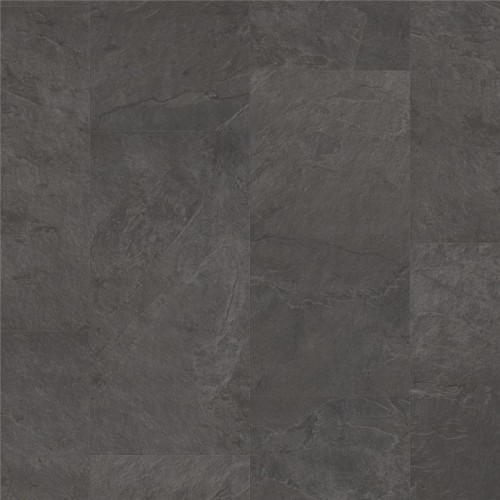 Вінілове покриття Quick-Step Oro - Tiles Чорний сланець AVSTU40035 (4+1mm)