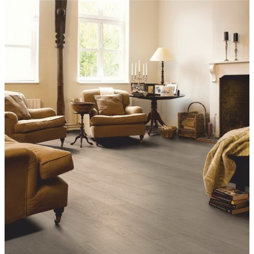 Ламінат Quick-Step Дуб білий вибілений CLASSIC WATERPROOF CLM1291