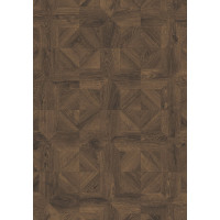 Ламинат Quick-Step Impressive Patterns Дуб Королевский тёмно-коричневый IPA4145