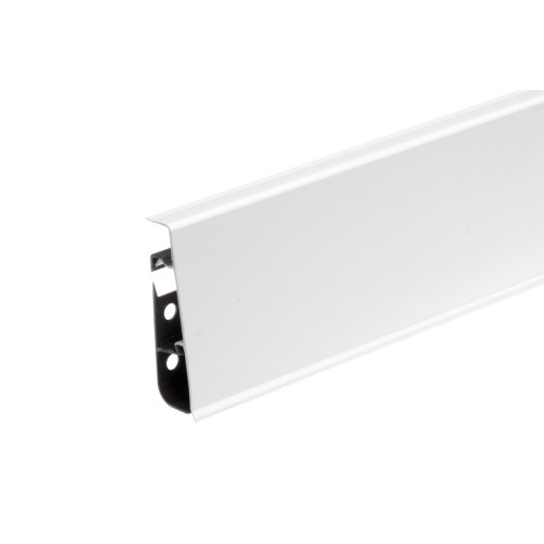 Плінтус пластиковий Cezar Hi Line Prestige ПВХ Білий Глянець