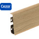 Плінтус пластиковий Cezar Hi Line Prestige ПВХ Дуб Klasyczny Матовий