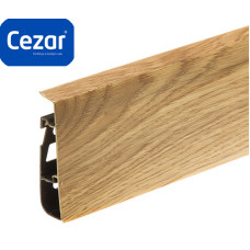 Плінтус пластиковий Cezar Hi Line Prestige ПВХ Дуб Alabama Матовий