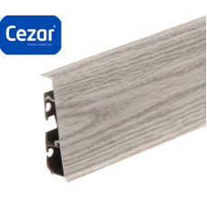 Плінтус пластиковий Cezar Hi Line Prestige ПВХ Дуб Sardynia Матовий