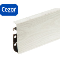 Плінтус пластиковий Cezar Hi Line Prestige ПВХ Дуб Aspen Матовий