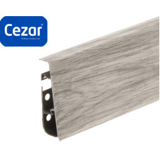 Плінтус пластиковий Cezar Hi Line Prestige ПВХ Дуб Hokaido Матовий