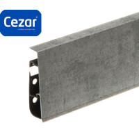 Плінтус пластиковий Cezar Hi Line Prestige ПВХ Камінь Матовий
