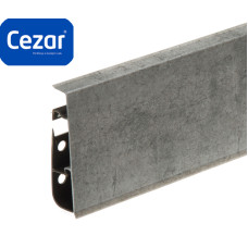 Плінтус пластиковий Cezar Hi Line Prestige ПВХ Камінь Матовий