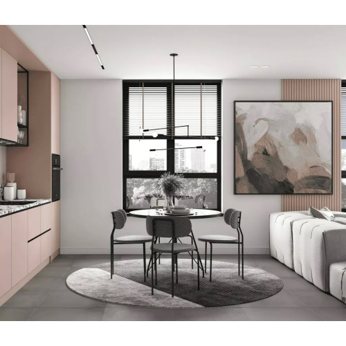 Декоративна стінова панель AGT PR03771 Pinky Daisy 3016 рожевий