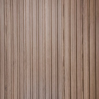 Декоративна стінова панель Super Profil (рейкова) Дуб родос темний