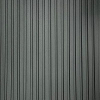 Декоративна стінова панель Super Profil (рейкова) Чорний