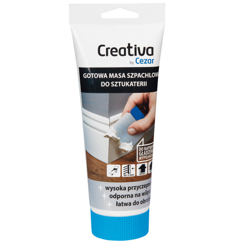 Шпаклівка для дюрополімерних плінтусів