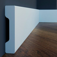 Плінтус Cezar ELEGANCE LPC-32 Білий матовий