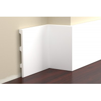 Плінтус Cezar ELEGANCE LPC-39 Білий матовий