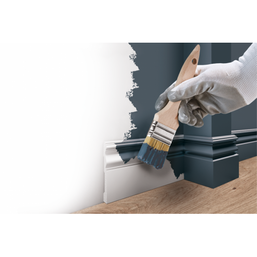 Плінтус Cezar ELEGANCE LPC-39 Білий матовий