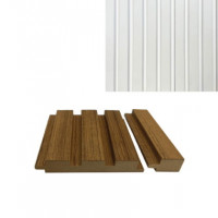 Завершальна планка до стінової панелі Білий шовк New (мат) 734