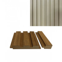 Завершальна планка до стінової панелі Світло-сірий шовк (мат) 729