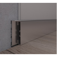 Плінтус прихованого монтажу алюмінієвий 60мм RAL