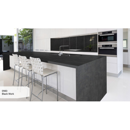 Широкоформатна панель HPL Black Work 0983