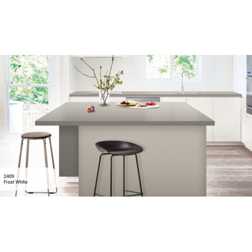 Широкоформатна панель HPL Frost White 2409 Morematt