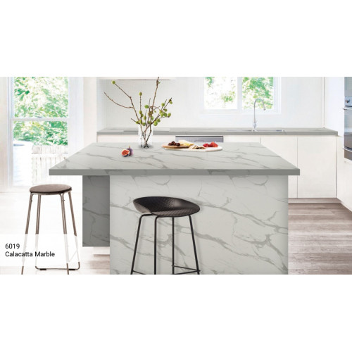 Широкоформатна панель HPL Calacatta Marble 6019 Morematt