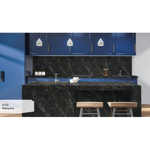Широкоформатна панель HPL Marquina 6133 Morematt