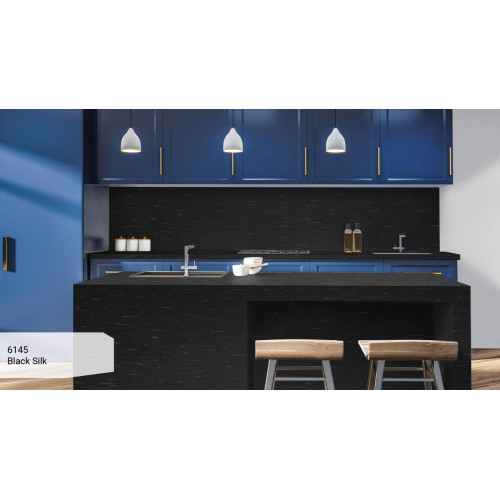 Широкоформатна панель HPL Black Silk 6145 ( 4mm )