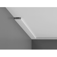 Плінтус поліуретановий гнучкий ORAC SX162F