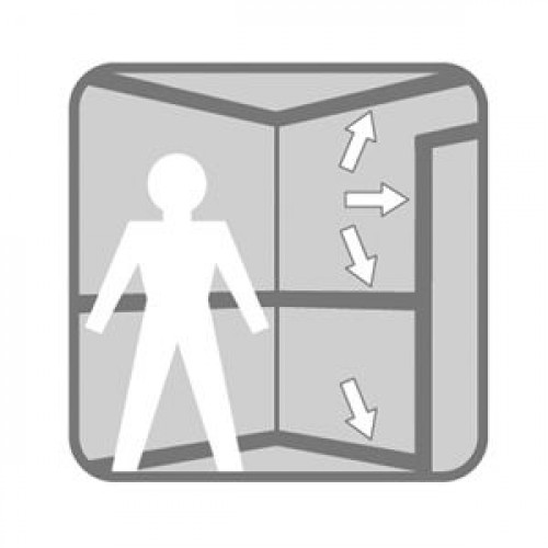 Плінтус універсальний дюрополімерний ORAC SX163