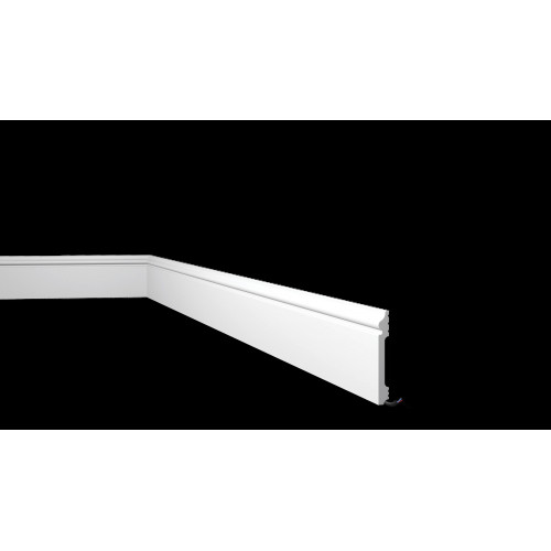 Плінтус підлоговий NMC WALLSTYL FL2 Білий