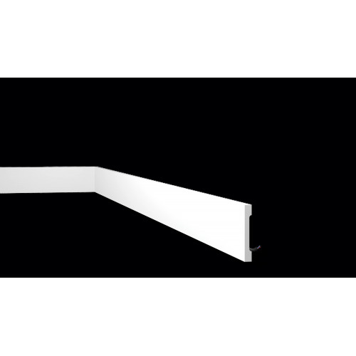 Плінтус підлоговий NMC WALLSTYL FD2S Білий