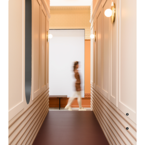 Плінтус дюрополімерний ORAC SX194