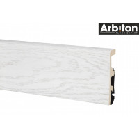 Плінтус Arbiton INTEGRA 80 Ясен Сніговий 03