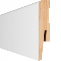 Плінтус Arbiton МДФ PAINT-IT Білий (під фарбування) MP0801