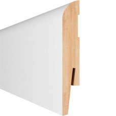 Плінтус Arbiton МДФ PAINT-IT Білий (під фарбування) MP1004