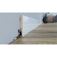 Плінтус МДФ ламінований Arbiton DIAMOND Білий GP0801