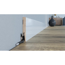 Плінтус МДФ ламінований Arbiton DIAMOND Білий GP0801