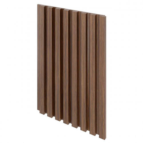 Декоративна стінова панель шпонована 2780х386 | крок 12мм | товщина 16мм