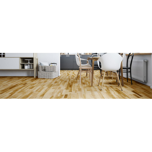 Паркетна дошка Barlinek Life Line Ясень Saimaa Molti