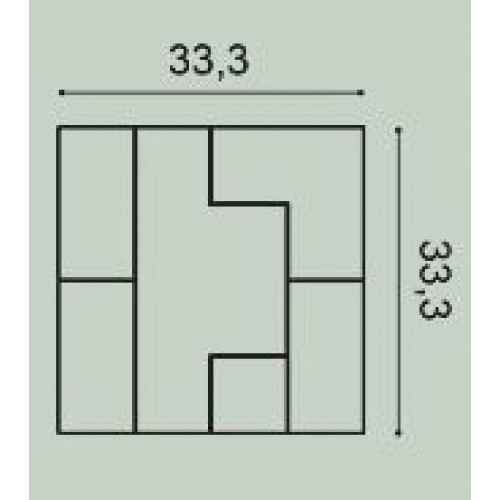 Декоративна 3D панель Orac Decor W103 Cubi