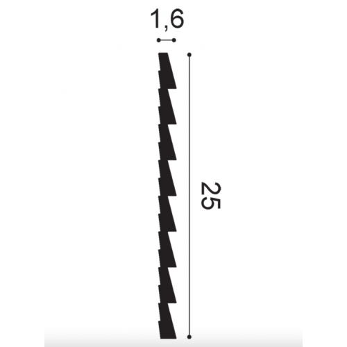 Декоративная 3D панель Orac Decor WX204 RIPPLE