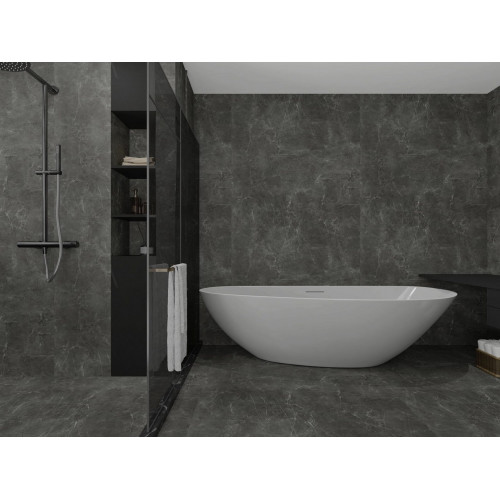 Декоративна стінова панель SPC Rigid Core Чорний мармур