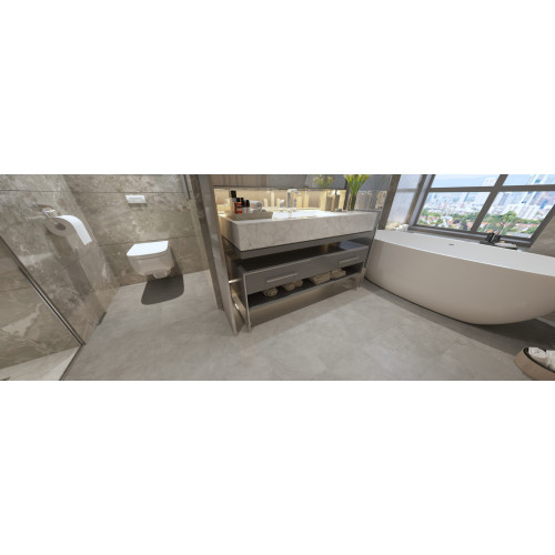 Вінілова підлога SPC APRO STONE + підкладка Concrete Grey ST-803