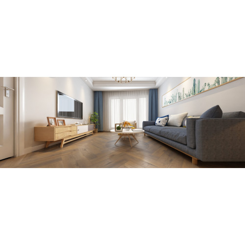 Вінілова підлога SPC APRO AUTHENTIC ялинка + підкладка Cognac Oak 506