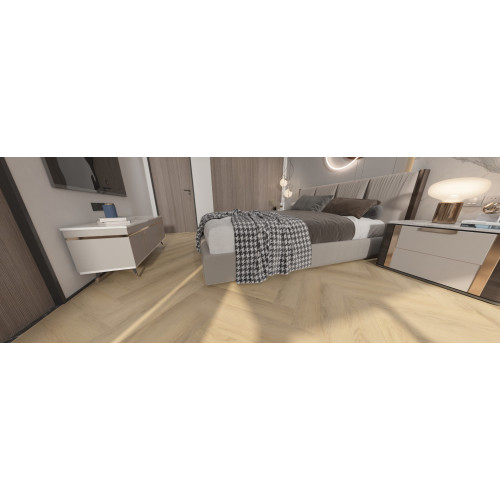 Вінілова підлога SPC APRO DIAMONDS ялинка + підкладка Hope 306