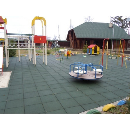 Гумова плитка ECO-GUMA 500 х 500 х 25 мм